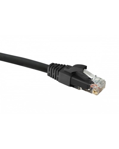 Коммутационный шнур категории 5e, U/UTP,LSZH, T568B, черный, 3,0 м Eurolan (21D-U5-03BL) в Ижевске Патчкорды (медные) Pintop.ru
