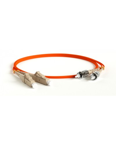 Патч-корд волоконно-оптический Hyperline FC-D2-50-SC/PR-ST/PR-H-20M-LSZH-OR в Ижевске Патч-корды оптические Pintop.ru