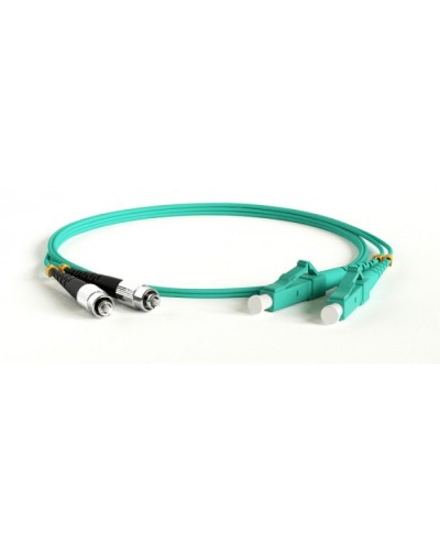 Патч-корд волоконно-оптический Hyperline FC-D2-503-ST/PR-ST/PR-H-15M-LSZH-AQ в Ижевске Патч-корды оптические Pintop.ru