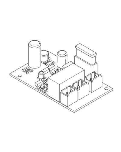 Came LB39 (002LB39) - Плата аварийного питания для подключения и зарядки 2 аккумуляторов, 12 В - 7 Ач в Ижевске Запчасти для шлагбаумов и автоматики Pintop.ru