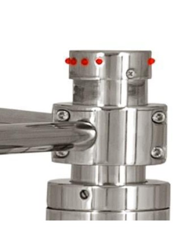 Кольцо разрезное для ограждения к роторному турникету ХРОМ Ростов-Дон в Ижевске Дополнительное оборудование для СКУД Pintop.ru