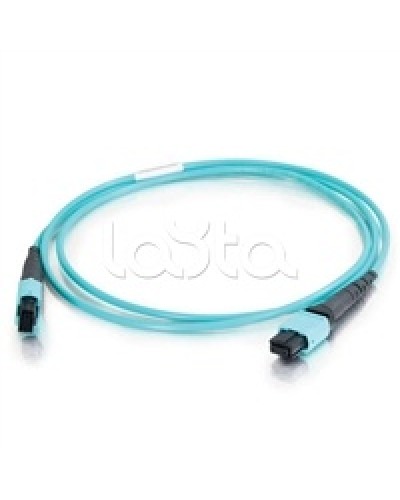 Патч-корд волоконно-оптический Hyperline FHD-MC3-503-MPOF12/PS-MPOF12/PS-B-15M-LSZH-AQ в Ижевске Патч-корды и пигтейлы Pintop.ru