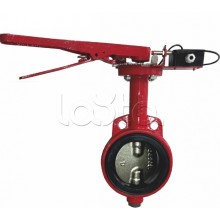 Затвордисковый с ручным приводом с контролем положения УКПЗА Спецавтоматика 3т 150/1,6(Р)-Ф.У3.1-"АМК-150v4"