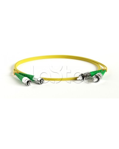 Патч-корд волоконно-оптический Hyperline FC-D2-9-LC/UR-LC/UR-H-20M-LSZH-YL в Ижевске Патч-корды оптические Pintop.ru