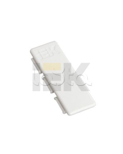 Соединитель на стык для закрытия распила c лицевой стороны при соединении кабель-каналов типоразмера 100х60 IEK (CKK-40D-SL75-K01) в Ижевске Аксессуары для кабель-канала Pintop.ru