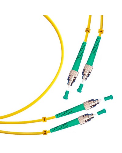 Шнур оптический duplex FC/APC-FC/APC 9/125 sm 3м LSZH Cabeus FOP(d)-9-FC/APC-FC/APC-3m в Ижевске Патч-корды оптические Pintop.ru