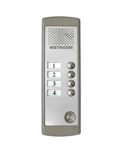 Блок вызова домофона Метаком MK4-K-TM в Ижевске Блоки вызова многоабонентные Pintop.ru