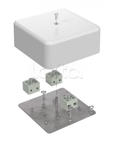 Коробка огнест для кабель-канала 40-0470-FR6.0-6 Е15-Е60 (латунь) 103х103х45 Промрукав (40-0470-FR6.0-6-Е60) в Ижевске Распределительные коробки Pintop.ru