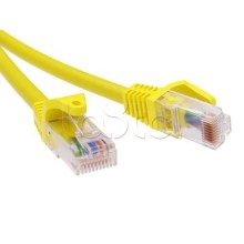Патч-корд неэкранированный CAT5E U/UTP 4х2, LSZH, желтый, 1.5м DKC RN5EUU4515YL
