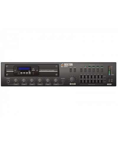 Микшер-усилитель 600 Вт ROXTON MX-600 в Ижевске Система оповещения и трансляции Roxton Pintop.ru