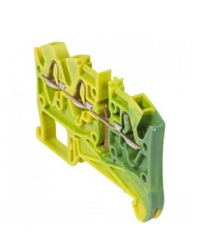Клемма 4х5 1вх/2вых заземление Legrand 037210 в Ижевске Клеммные колодки Pintop.ru