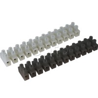 Клемник Полипропилен цвет белый, 2р,85°С,450V,32A, 4 кв.мм DKC 43302PL/B