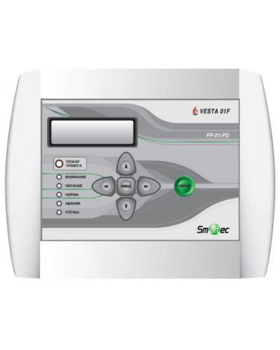 Центральный блок с ЖК дисплеем и клавиатурой Smartec FP-01-PD в Ижевске Адресная система охранно-пожарной радиоканальной сигнализации Smartec Pintop.ru