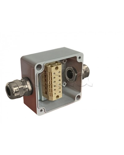 Коробка пылевлагонепроницаемая клеммная G366 А МВ К АЯКС IP66/IP65, 82x80x55 Магнито-контакт в Ижевске Распределительные коробки Pintop.ru