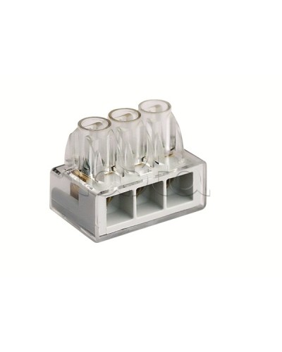 Колодка клеммная соединительная 3х4.5 мм. DKC B63 в Ижевске Клеммные колодки Pintop.ru