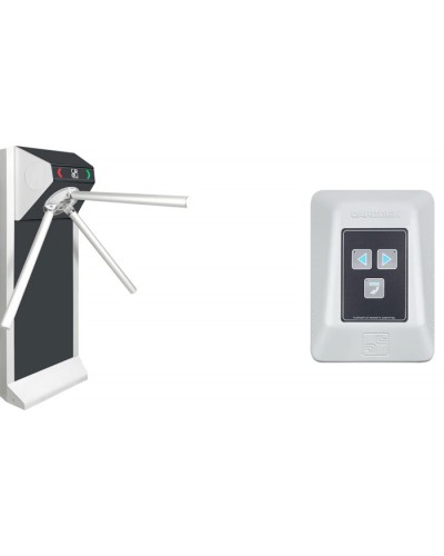 Комплект турникета CARDDEX STL Стандарт 1 (турникет, планки, пульт управления) в Ижевске Турникеты Pintop.ru