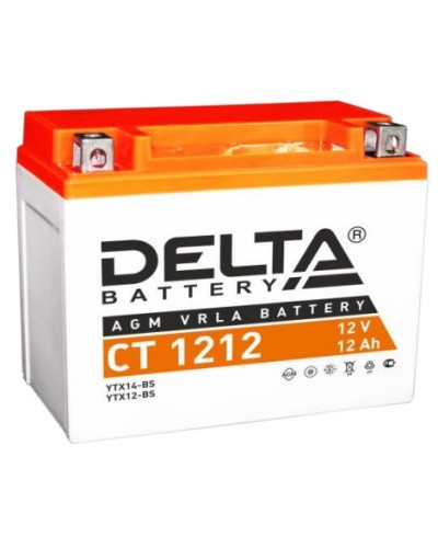 Аккумулятор АКБ 12 - 12 Delta CT 1212* в Ижевске Электротехническое оборудование Pintop.ru