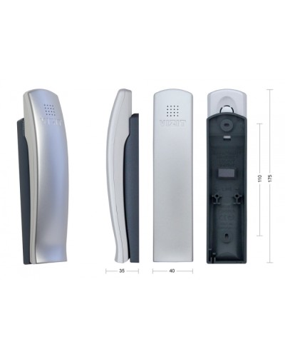 Трубка переговорная Vizit УКП-7M в Ижевске Многоабонентные устройства Pintop.ru