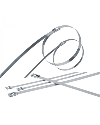 Хомуты стальные Navigator 82 385 NCT-S-046-150-50 (50 шт/упак) в Ижевске Стяжки-хомуты Pintop.ru