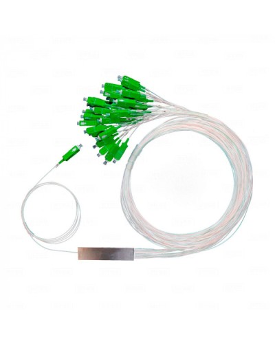 Разветвитель план 1х32 окон SC/APC 9/125 вывод 1,5м буфер 0.9мм 1260/1650 Cabeus (FCT-PLC-1/32-9-SC/A-1.5-0.9) в Ижевске Оптические разветвители (сплиттеры) Pintop.ru