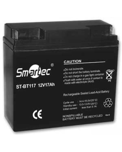 Аккумулятор свинцово-кислотный Smartec ST-BT117 в Ижевске Электротехническое оборудование Pintop.ru