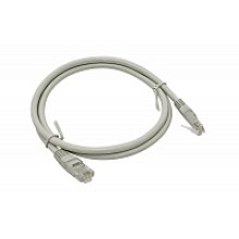Шнур коммутационный U/UTP категория 5e PVC 0,5 м, серый DR-180005 Datarex