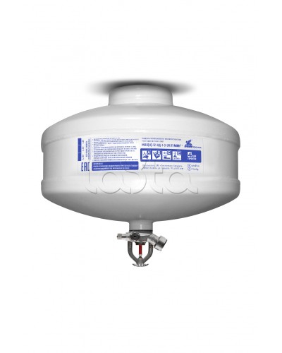 Модуль порошкового пажаротушения ПОЖТЕХНИКА МПП-12/68 МИГ (температура срабатывания +68°С) (белый) в Ижевске Модули порошковые Pintop.ru