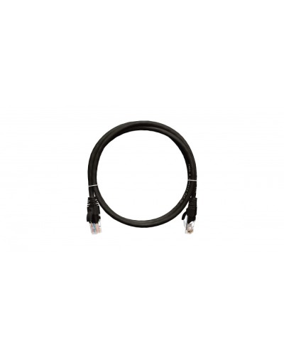Шнур коммутационный 2хRJ45/8P8C, U/UTP, 4 пары, Кат.5е, LSZH, черный (5м) NIKOMAX NMC-PC4UD55B-050-C-BK в Ижевске Патчкорды (медные) Pintop.ru