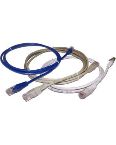 Патч-корд RJ45 TWT UTP кат.5e, с заливными колпачками, 0.5 м, синий TWT TWT-45-45-0.5-BL в Ижевске Патчкорды (медные) Pintop.ru