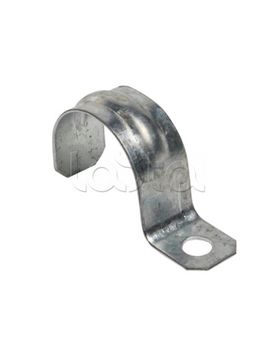 Скоба металлическая однолапковая d21-22мм. (100шт.) EKF PROxima (sm-1-21-22) в Ижевске Держатели, клипсы, скобы Pintop.ru