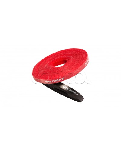 NIKOMAX (NMC-CTV05M-25-RL-GN) - Стяжка-липучка NIKOMAX нарезаемая, в рулоне 5м, ширина 25мм, зеленая в Ижевске Стяжки-хомуты Pintop.ru