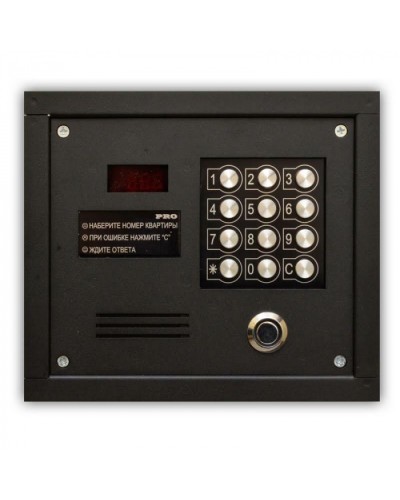 Цифровой домофон Олевс PRO-TM черный в Ижевске Домофония Pintop.ru