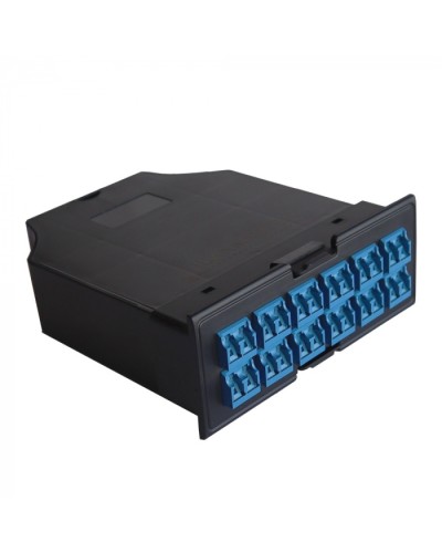 MPO кассета OS2, для LAN-FRM-PP-STP/1U, 24xLC, тип B, черная LANMASTER (LAN-FRM-IN-2MB-24LC/OS2) в Ижевске Патч-корды оптические Pintop.ru