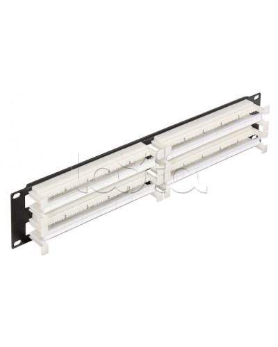 Патч-панель 2U 200 пар NIKOMAX (NMC-RB110-200) в Ижевске Кроссовое оборудование тип 110 Pintop.ru