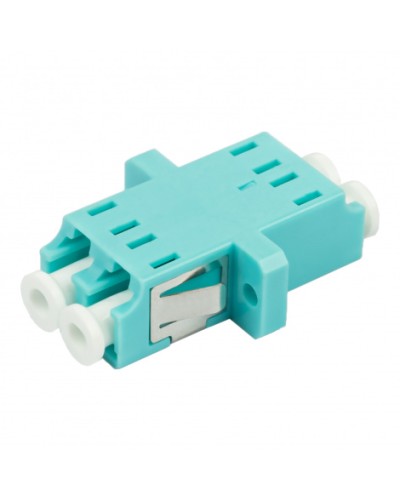 Адаптер оптический проходной LC-LC, OM3, дуплекс (duplex), бирюзовый Datarex DR-541123 в Ижевске Коммутационные изделия Pintop.ru