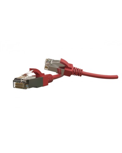 Патч-корд S/FTP Hyperline (PC-LPT-SFTP-RJ45-RJ45-C6-2M-LSZH-RD) в Ижевске Патчкорды (медные) Pintop.ru