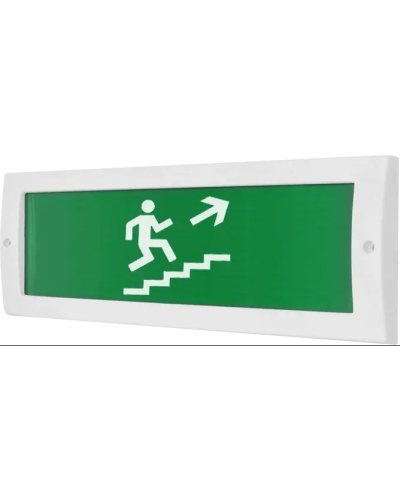 Табло М-12 Человек по лестнице вправо вверх(ИП Раченков А.В.) в Ижевске Оповещатели Pintop.ru