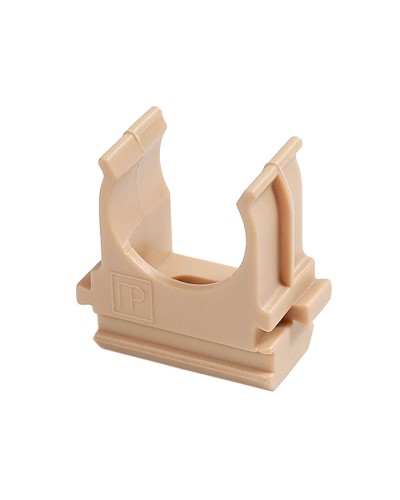 Крепёж-клипса для труб АБС-пластик сосна д20 в малой упаковке (10шт/1000шт уп/кор) Промрукав (PR13.0055) в Ижевске Держатели, клипсы, скобы Pintop.ru