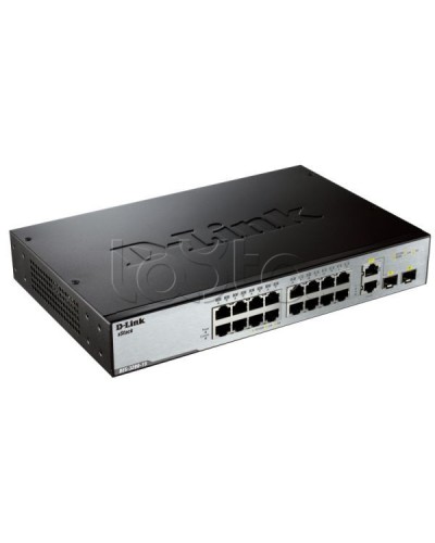 Управляемый L2 коммутатор с 16 портами 10/100Base-TX и 2 комбо-портами 100/1000Base-T/SFP D-Link DES-3200-18_RFB/A1 в Ижевске Коммутаторы Pintop.ru