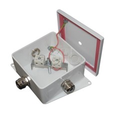 Коробка монтажная огнестойкая Гефест КМ-О (2к*6,0)-IP66 четыре ввода 120х120