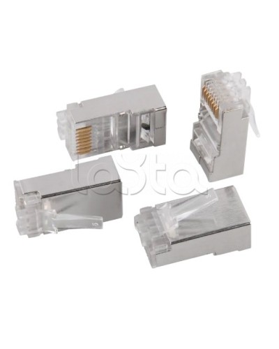 Разъём RJ-45 FTP для кабеля SOLID кат.6 ITK CS3-1C6FS в Ижевске Коннекторы и разъемы Pintop.ru