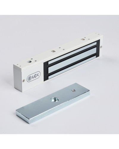 R-Lock RL-EM280-L0W - Электромагнитный замкок, 280кг, DC12/24B, цвет белый, RAL9016(белый) в Ижевске Электромагнитные замки Pintop.ru