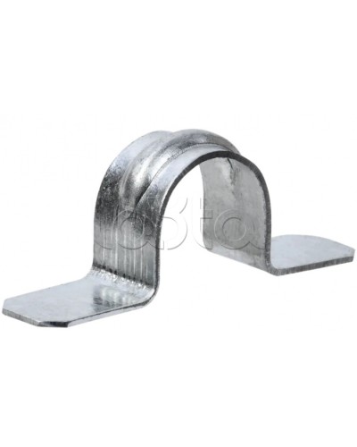 ELASTA Скоба метал. двухлап. для монт. пистол. d=19-20мм IEK (ET-MP40D-SD-019-01-100) в Ижевске Держатели, клипсы, скобы Pintop.ru