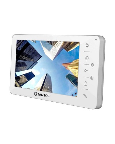 Монитор видеодомофона, цветной, TFT LCD 7 Tantos Amelie (White) Vizit в Ижевске Абонентские видеоустройства Pintop.ru