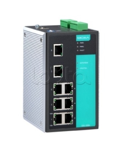 Коммутатор управляемый промышленный 8-портовый Moxa EDS-508A-T в Ижевске Коммутаторы Pintop.ru
