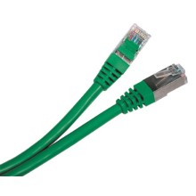 Патч-корд RJ45-RJ45, 4 пары, STP, кат.5е, LSZH (10м) Hyperline PC-LPM-STP-RJ45-RJ45-C5e-10M-LSZH-GN