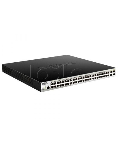 Управляемый L2 коммутатор D-Link DGS-1210-52MPP/ME/B3A в Ижевске Коммутаторы Pintop.ru
