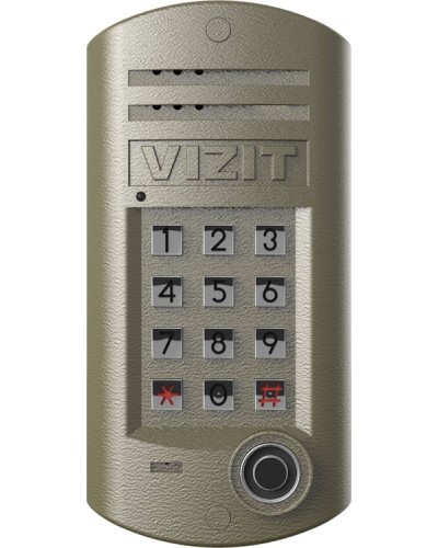 Блок вызова Vizit БВД-315T в Ижевске Блоки вызова многоабонентные Pintop.ru