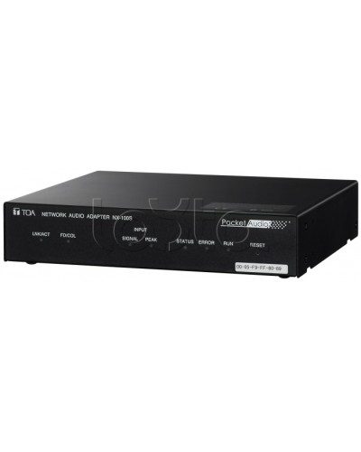 Шлюз передачи аудио, управляющих сигналов через сеть TOA NX-100S W в Ижевске Системы оповещения и трансляции TOA Pintop.ru