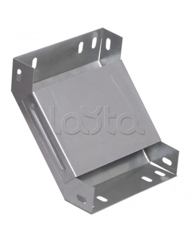 ESCA Поворот верт. внутр. 90град 100х400мм HDZ IEK (CLP1V-100-400-M-HDZ) в Ижевске Аксессуары для лотков Pintop.ru